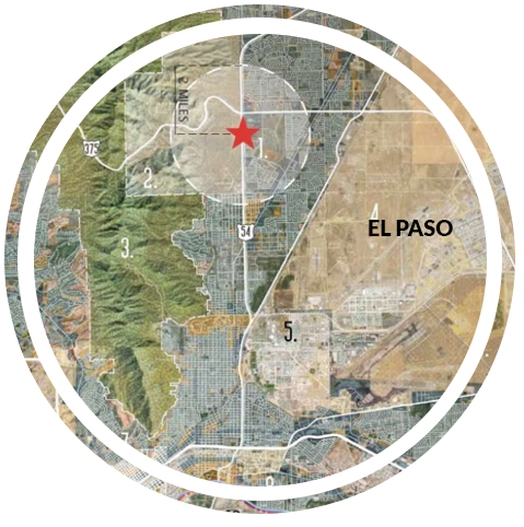 map of el paso